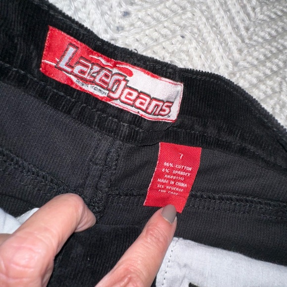 Women's Lazer Jeans Black Corduroy Maxi Skirt - Size 7 - Picture 5 of 7